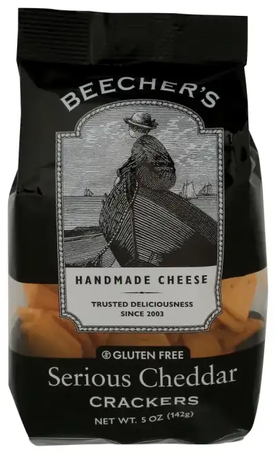 Beechers Crackers Serious Cheddar