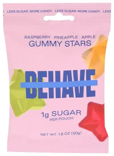 Behave Foods Inc Gummies Rspbry Apl Pnple
