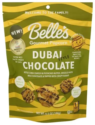 Belles Gourmet Popcorn Popcorn Dubai Chocolate