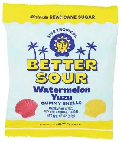 Better Sour Candy Gummy Wtrmln Shlls