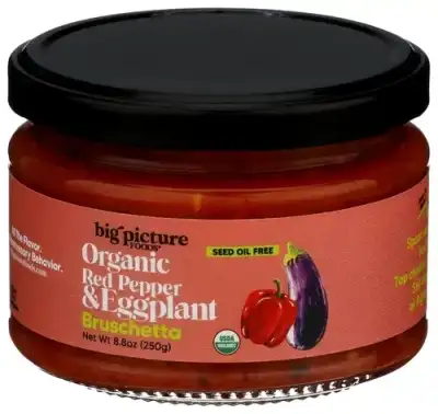 Big Picture Foods Bruschetta Rd Pep Egplnt