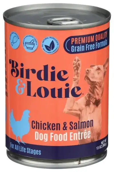 Birdie And Louie Food Wet Dog Chicken Salmon