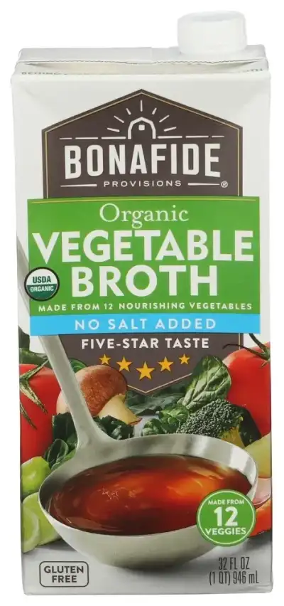 Bonafide Broth Vegetable Nsa Og