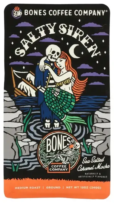Bones Coffee Company Ground Salty Siren Coffee