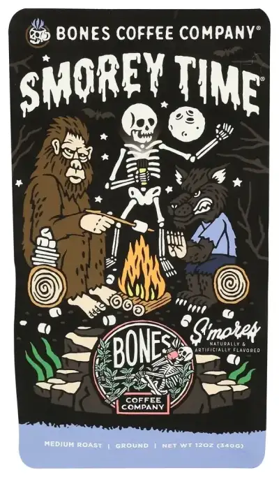 Bones Coffee Company Ground Smorey Time Coffee
