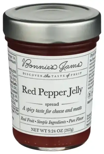 Bonnies Jams Jam Red Pepper Jelly