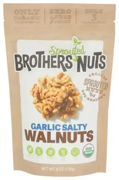 Brothers Nuts Walnuts Organicanic Salty