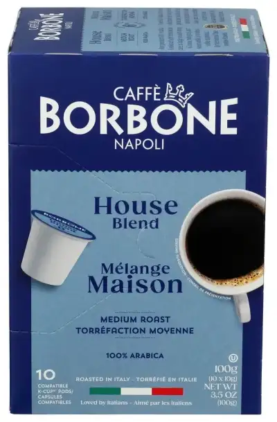 Caffe Borbone Coffee Kcups House Blend