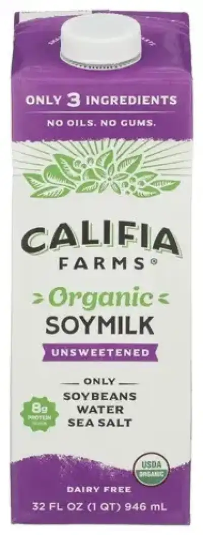 Califia Milk Soy Unsweetened Org