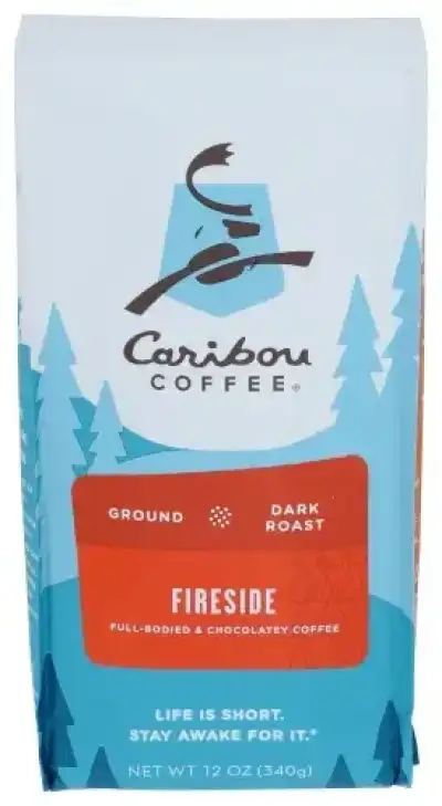 Caribou Coffee Ground Fireside Coffee