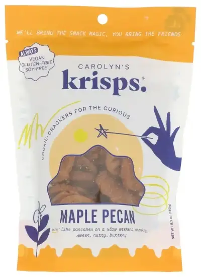 Carolyns Krisps Krisps Maple Pecan