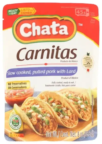 Chata Entree Carnitas Pouch