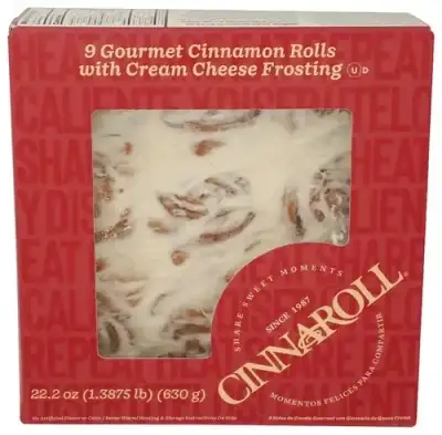Cinnaroll Cinnamon Rolls Caramel Chs9Pc
