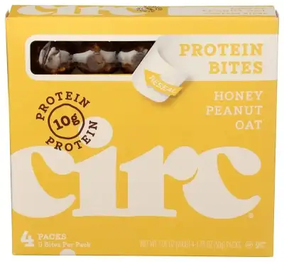 Circ Bites Honey Oat Pb 4Pk