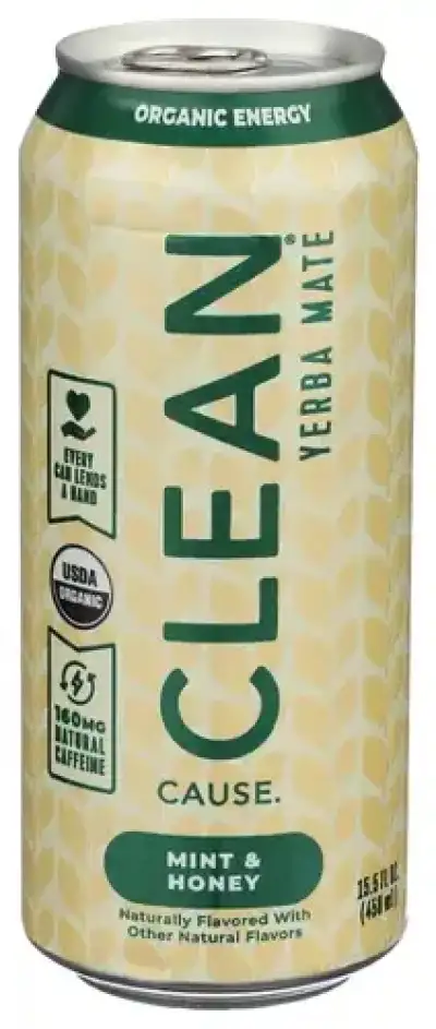 Clean Cause Tea Yerba Mate Mnt Honey