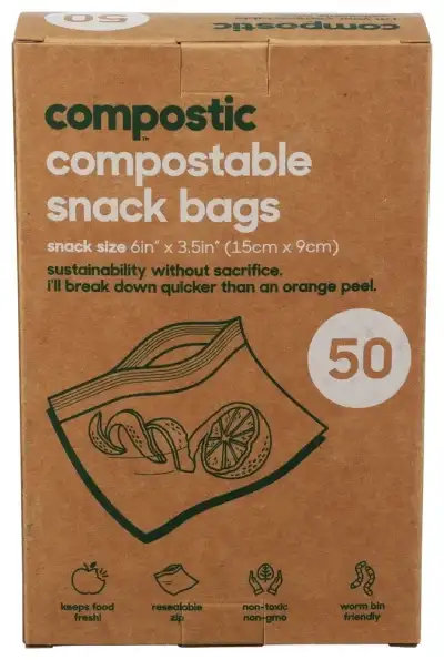 Compostic Bags Snack Compostable
