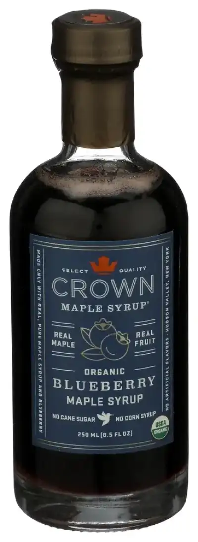 Crown Maple Syrup Maple Blueberry Org