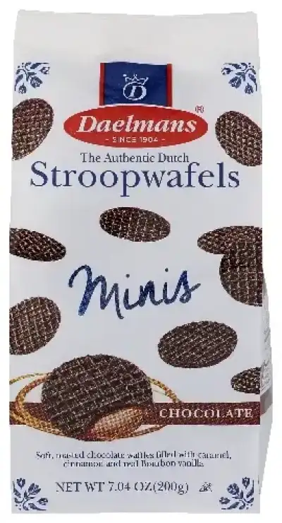 Daelmans Wafer Caramel Choc Min Strp