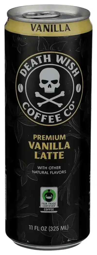 Death Wish Coffee Coffee Latte Vanilla Rtd
