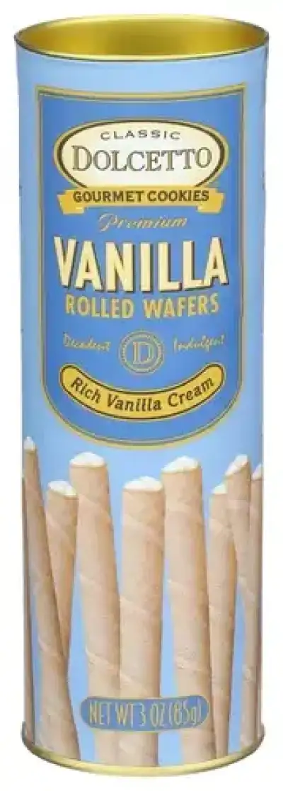 Dolcetto Wafer Rolls Vanilla