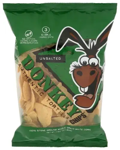 Donkey Chip Chips Tortilla Unsalted
