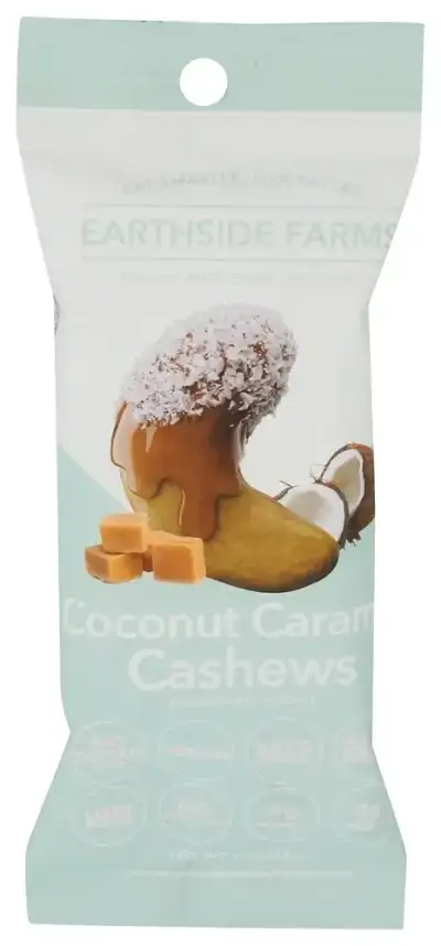 Earthside Farms Cashews Coconut Caramel