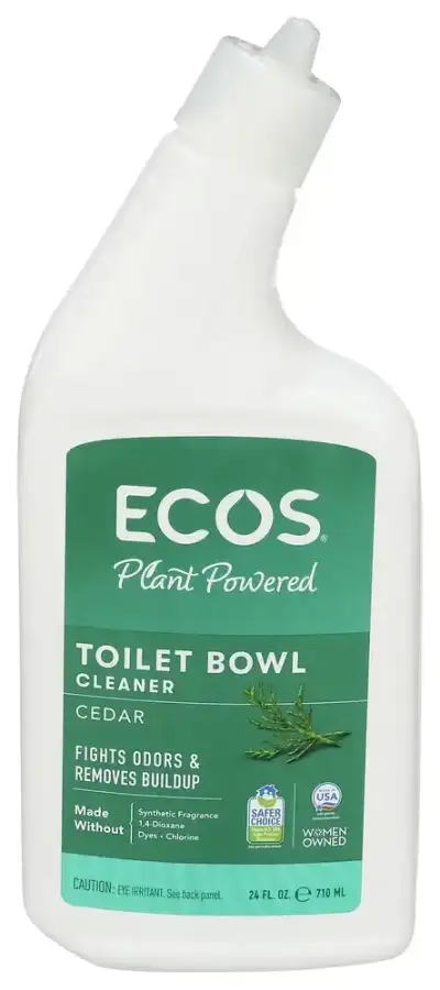 Ecos Hshld Clng Toilet Cedar