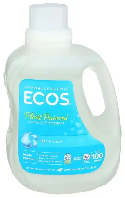 Ecos Lndry Free & Clear 100Z