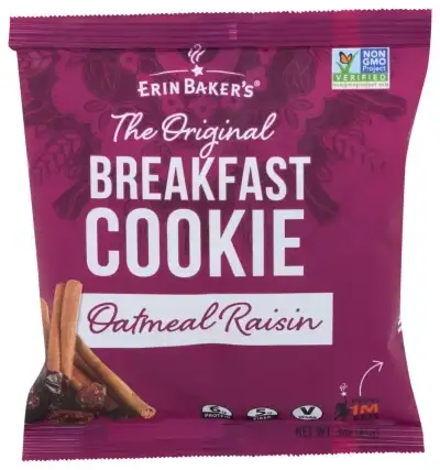 Erin Bakers Cookie Oatml Raisin