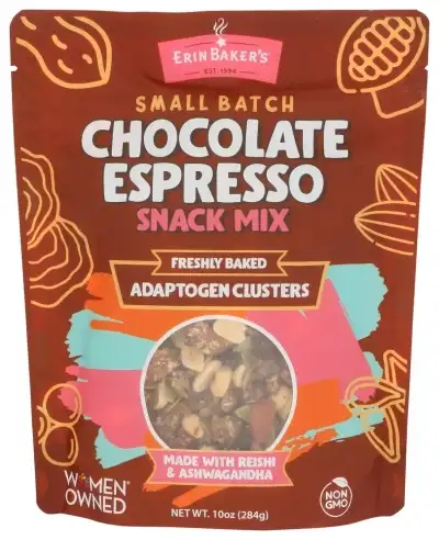 Erin Bakers Snack Mix Choc Espresso