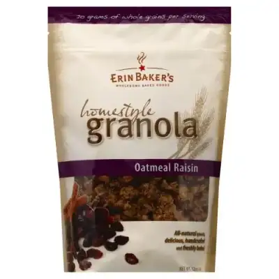 Erin Bakers Granola Hmstyl Oatml Raisin