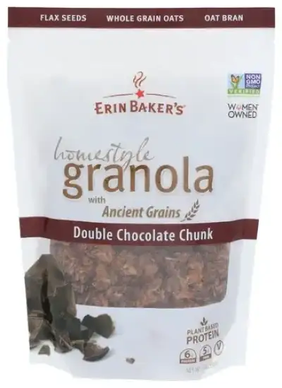 Erin Bakers Granola Hmstyl Dbl Choc Chnk