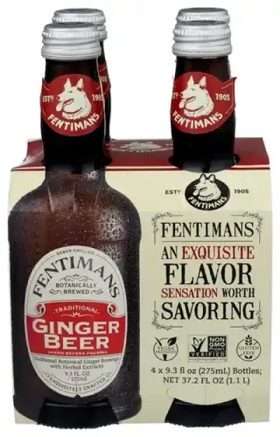 Fentimans Bev 4Pk Ginger Beer
