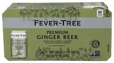 Fever Tree Ginger Beer Cans 8Pk