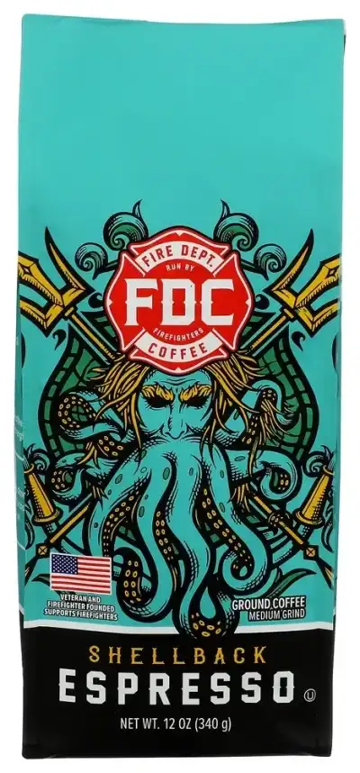 Fire Department Coffee Ground Shellback Expresso