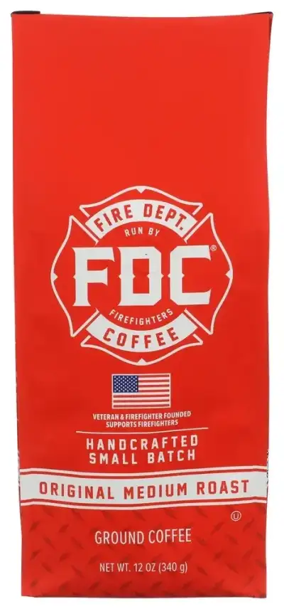 Fire Department Coffee Ground Orignal Medium Roast Coffee
