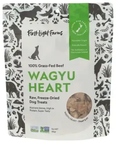 First Light Dog Treats Grf Wagyu Hrt