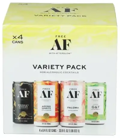 Free Af Na Mocktail Variety 4Pk