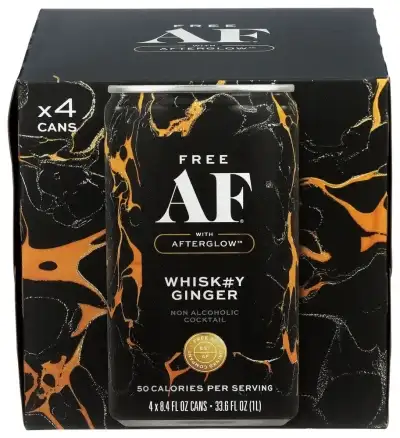 Free Af Na Mocktl Whksy Ging 4Pk