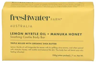 Freshwater Farm Australia Soap Bar Lm Mrtl Oil Hny