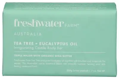 Freshwater Farm Australia Soap Bar Tea Tr Eclp Oil