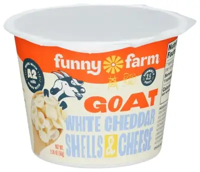 Funny Farm Mac & Cheese Goat Wht Chddr
