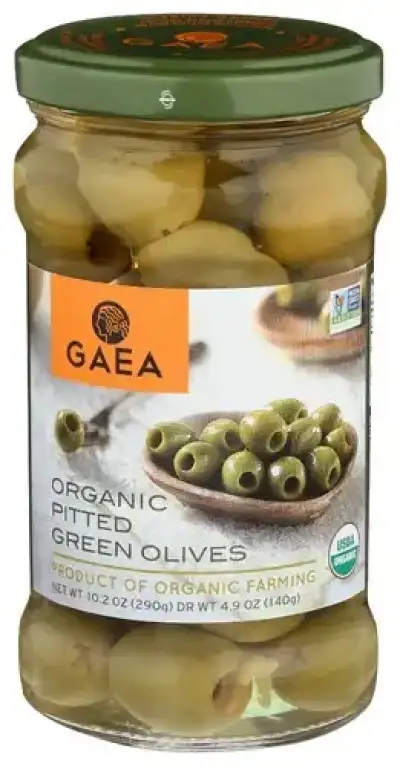 Gaea North America Olives Green Pitted