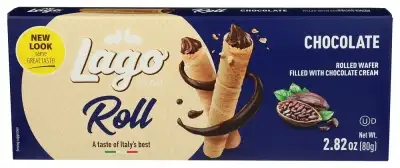 Gastone Lago Wafer Rolls Chocolate