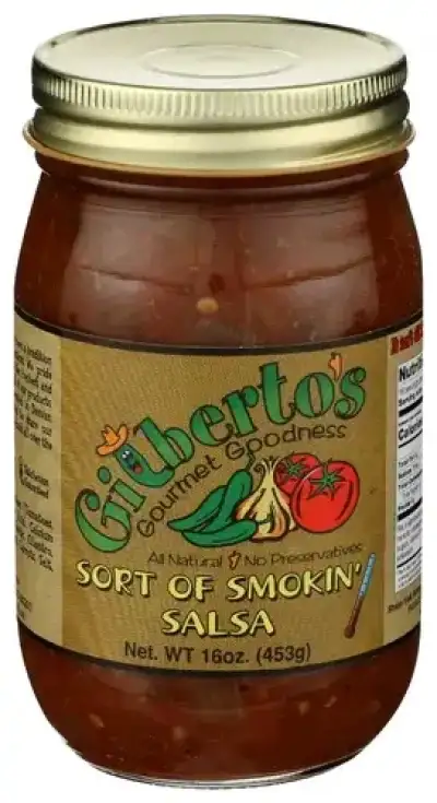 Gilbertos Gourmet Goodnes Salsa Sort Of Smokin