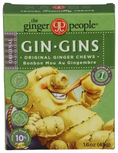 Ginger People Ginger Chewy Organicin Trvl