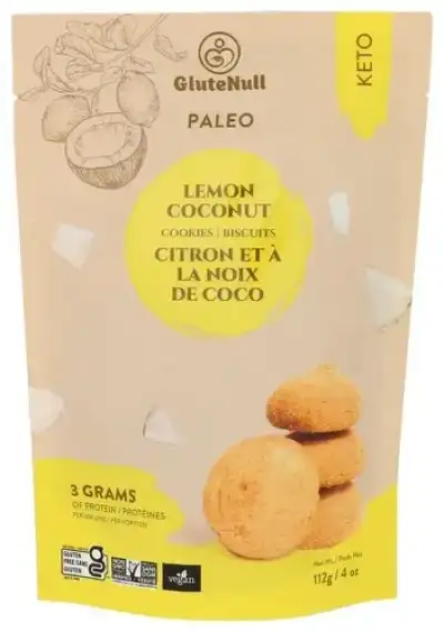 Glutenull Cookie Lemon Coconut