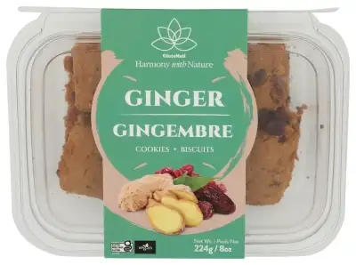 Glutenull Cookie Ginger Square