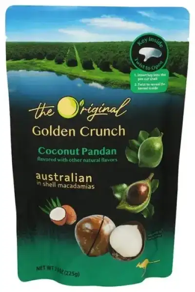 Golden Crunch Macadamias Coconut Pandn