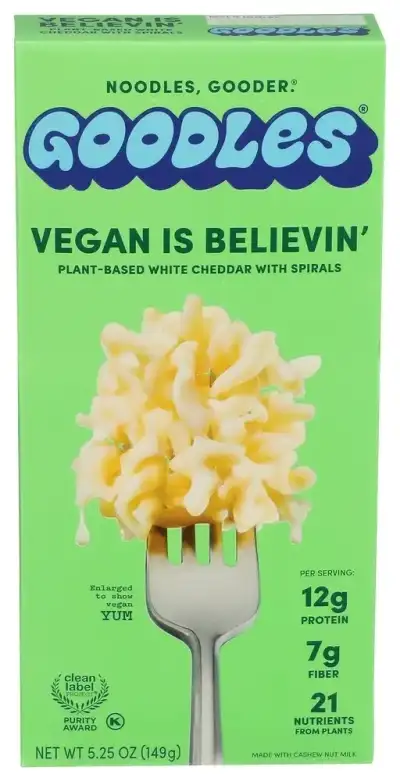 Goodles Mac N Chs Vgn Is Belevin